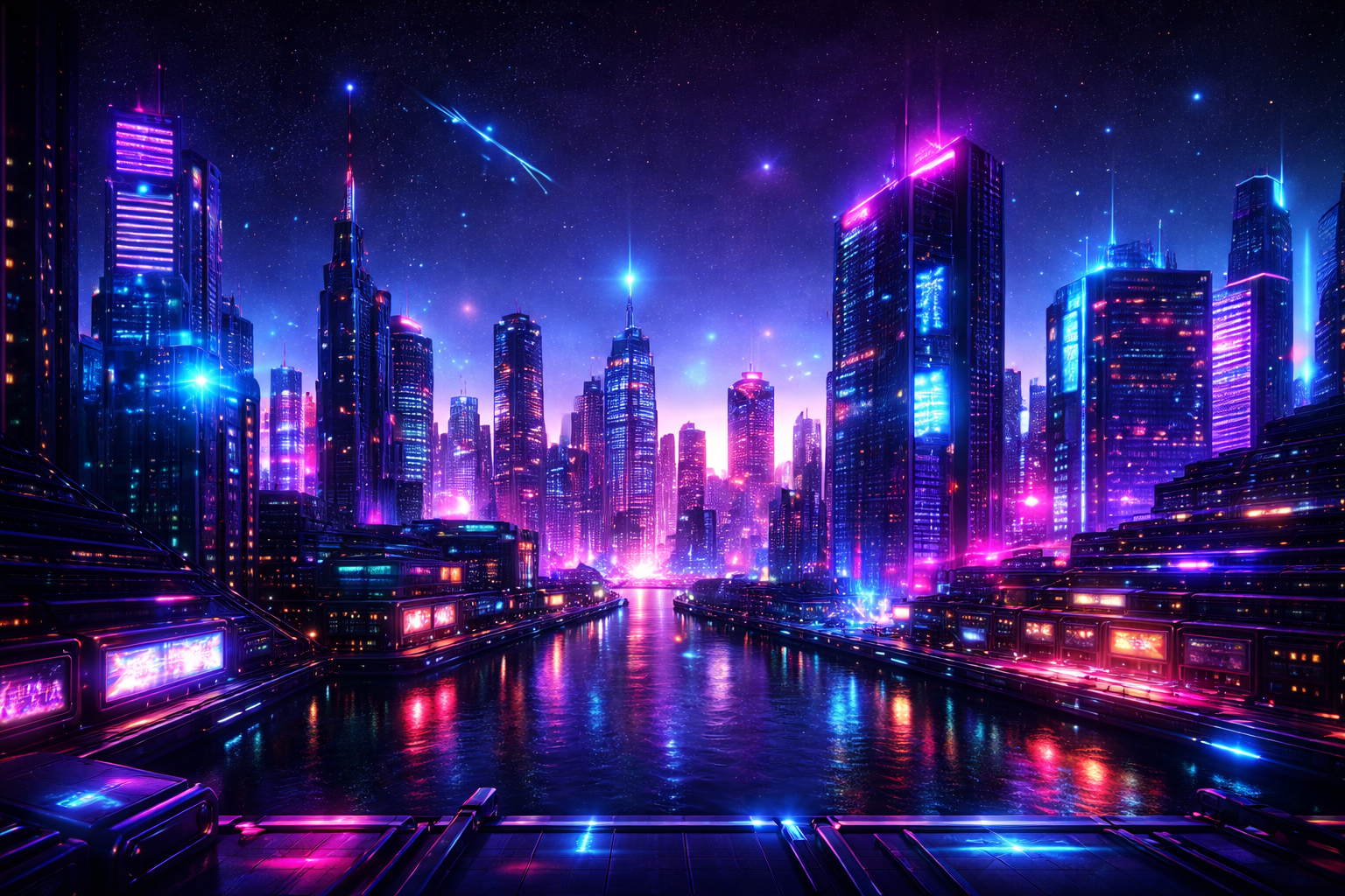 Cyber Neon Wallpaper Pack